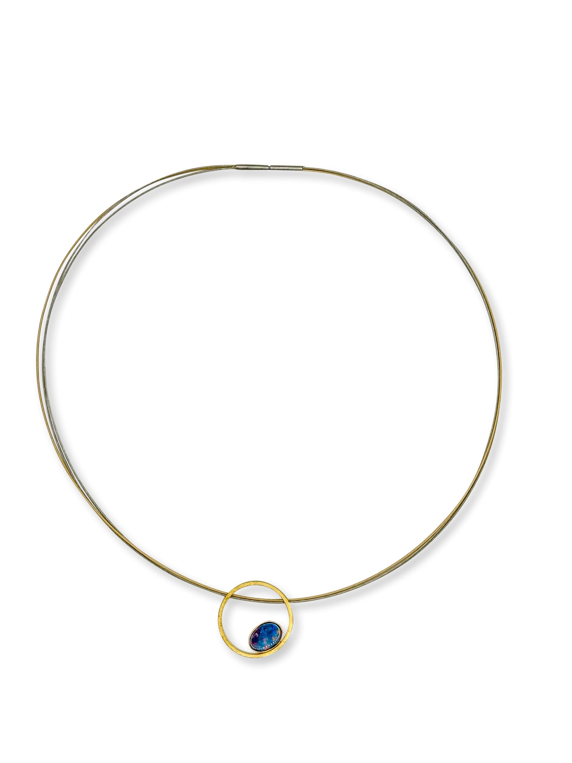 Colgante de oro amarillo
