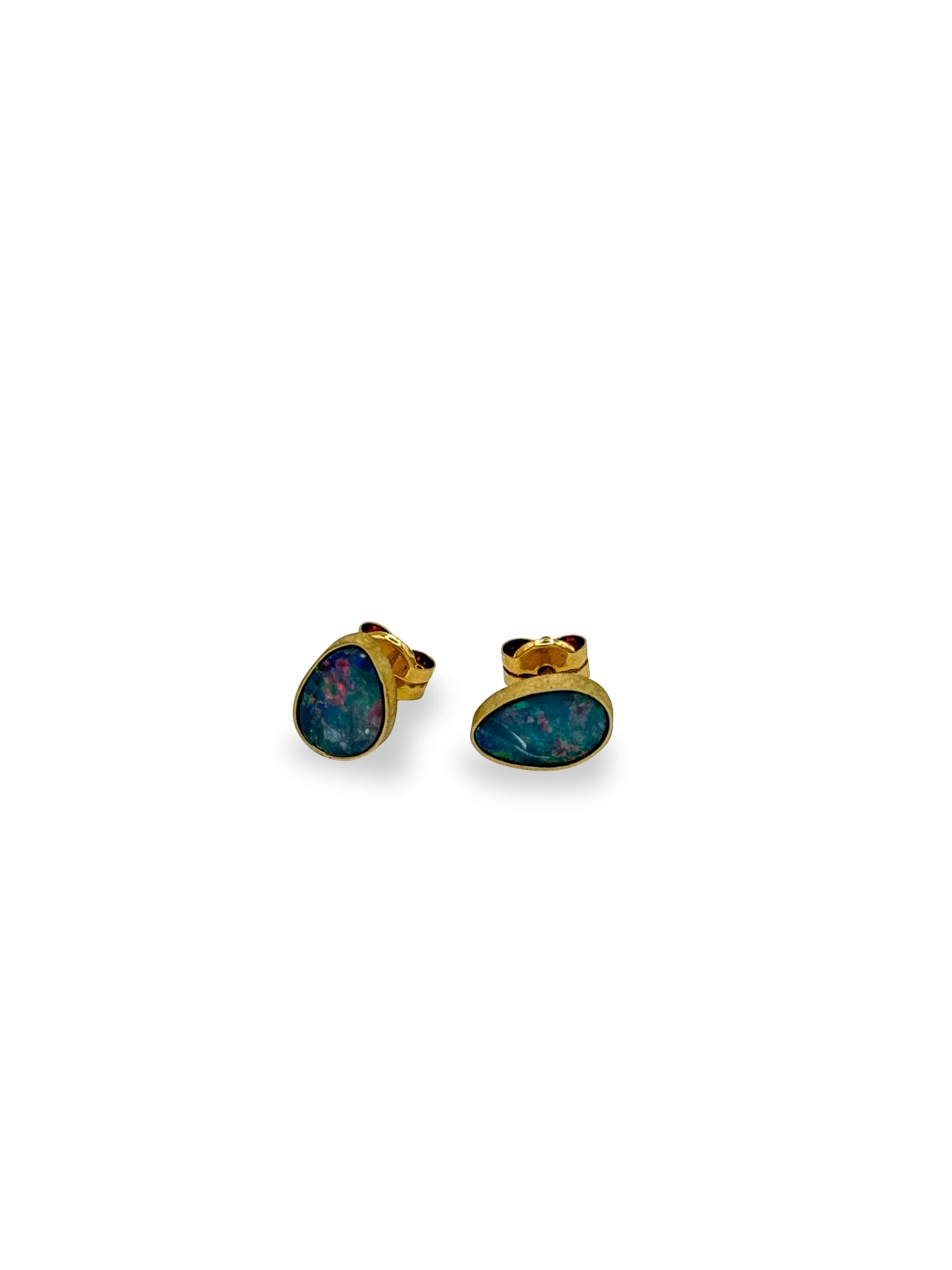 Pendientes de oro amarillo