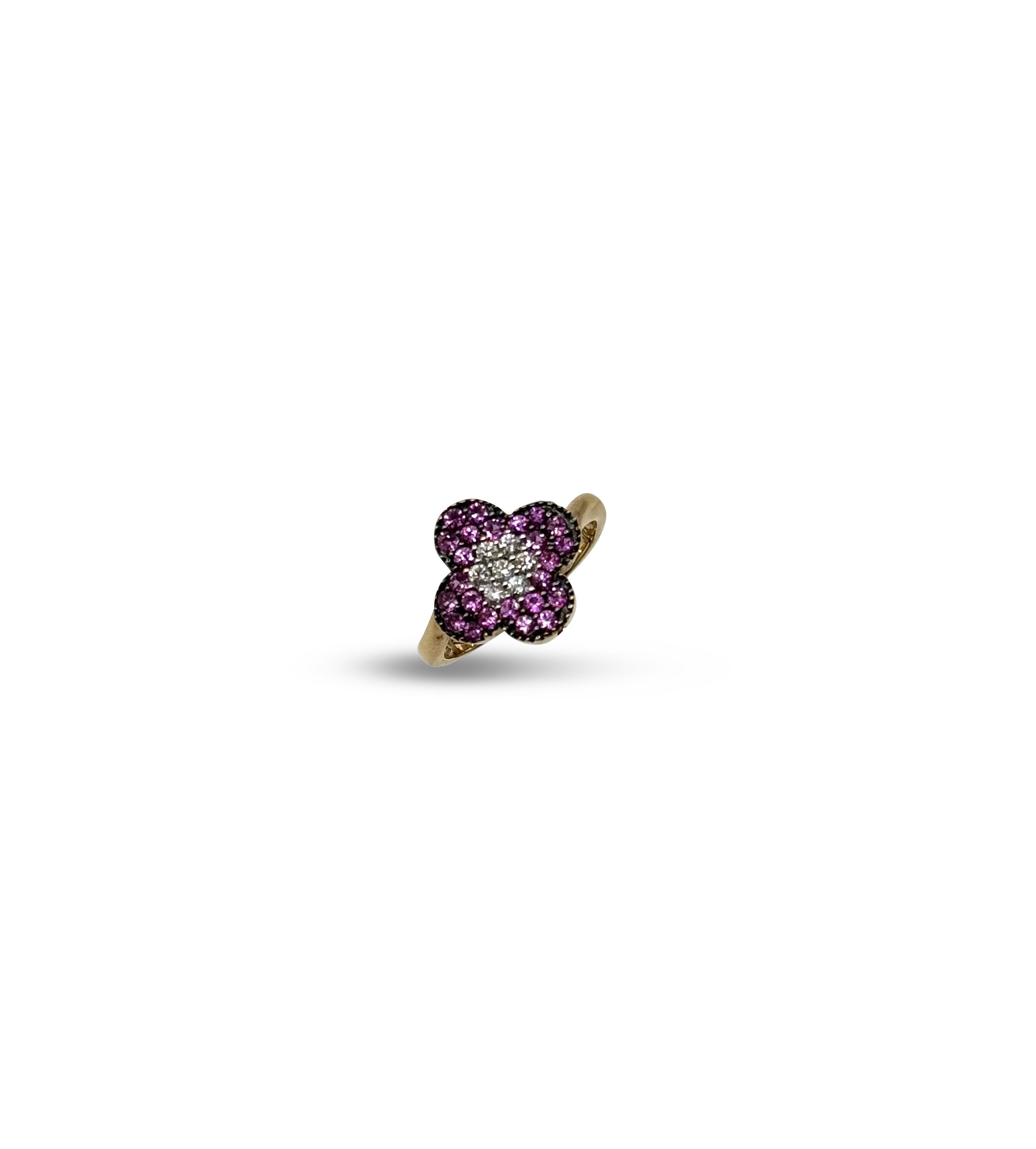 Anillo en oro rosa